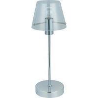HV halogen, Energy-saving bulb E14 40 W Brilliant Alhambra 92958/00 Chrome, Transparent