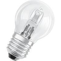 HV halogen 74.0 mm OSRAM 230 V E27 20 W Warm white EEC: D Pear shape dimmable 1 pc(s)