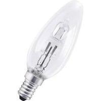 HV halogen 95.0 mm OSRAM 230 V E27 46 W Warm white EEC: D Pear shape dimmable 1 pc(s)