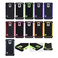 Hybrid Rugged Rubber SiliconPC Shockproof 2 In 1 Hard Cover Cases For Samsung Galaxy S6 Edge Plus/S6 Edge/S6/S5/S4/S3