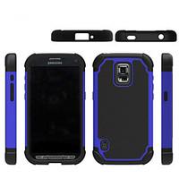 Hybrid Rugged Rubber SiliconPC Shockproof 2 In 1 Hard Cover Cases For Samsung Galaxy S3 Mini/S4 Mini/S5 Mini/S5 Active