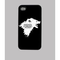 hyenas are coming (white) mobile