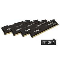 HyperX Fury Black 16GB (4x4GB Kit) 2133MHz DDR4 Non-ECC CL14 DIMM