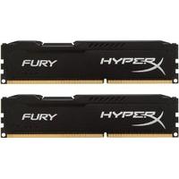 HyperX Fury Black Series 8GB 1600MHz DDR3 CL10 DIMM (Kit of 2) Desktop Memory