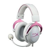 HyperX Cloud II Headset White and Pink for PC PS4 Mac Mobile