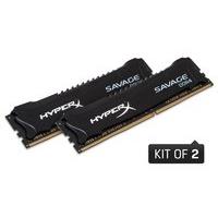 hyperx savage black 8gb ddr4 2800mhz memory kit of 2