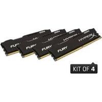 HyperX Fury Black 16GB (4x4GB Kit) 2400MHz DDR4 Non-ECC CL15 DIMM