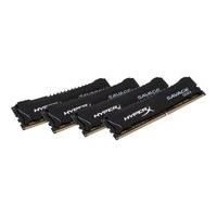 HyperX Savage 16GB Kit* (4x4GB) - DDR4 2400MHz Intel XMP CL12 DIMM Memory