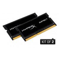 hyperx impact black 16gb 1866mhz ddr3l cl11 sodimm kit of 2 135v