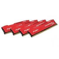 HyperX FURY Red 64GB (4x16GB) DDR4 2666MHz CL16 DIMM Memory