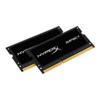 hyperx impact black 8gb ddr3l 1866mhz cl11 sodimm memory