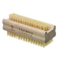 Hydr&#233;a Extra Tough Beechwood &amp; Cactus Bristle Nail Brush