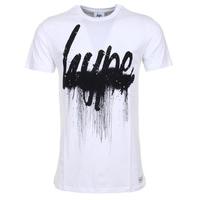 Hype Drip Script T-Shirt - White
