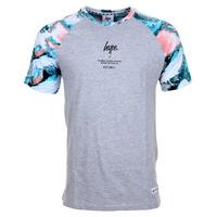 hype peach snow raglan t shirt