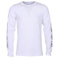 Hype Crest Longsleeve T-Shirt - White