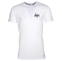 Hype Green Leaf Infill T-Shirt - White