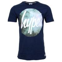 Hype Valley Circle T-Shirt - Nav...