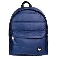 Hype Quilted Backpack-Navy