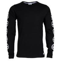 Hype Crest Longsleeve T-Shirt - Black