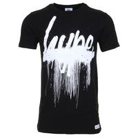 hype drip script t shirt black