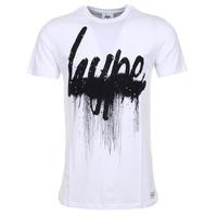 hype drip script t shirt white