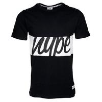 Hype Infill Panel T-Shirt - Black/White