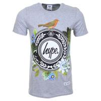 hype garden reef t shirt grey