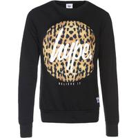 Hype Cheetah Circle Crewneck - Black