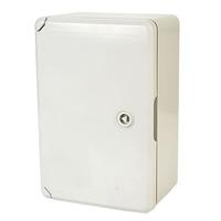 hylec ded001 abs enclosure with blank door 20 x 30 x 13cm