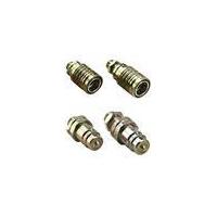 Hydraulic quick coupling connector, M18 x 1.5, standard 8 mm long thread, 2 pieces