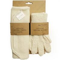 Hydrea Luxury Exfoliating Stretch Cloth & Shower Gloves Set (Each)