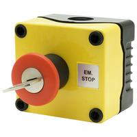 Hylec 1DE.01.03AB Emergency Stop Button 22mm Key Switch