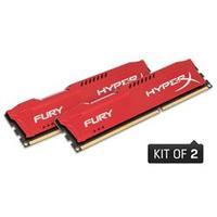 HyperX FURY Red 16GB (8GBx2) DDR3 1866MHz CL10 DIMM Memory