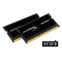 HyperX Impact Black 16GB (2x8GB) DDR3L 1600MHz CL9 SODIMM Memory