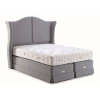 hypnos regency hampton supreme firm divan set with katherine headboard ...