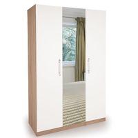 Hyde 3 Door Mirror Wardrobe