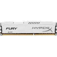 HyperX Fury White Series 8GB 1600MHz DDR3 CL10 DIMM Memory
