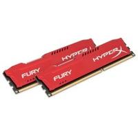HyperX FURY Series 8GB (2x 4GB) DDR3 1333MHz CL9 DIMM Memory Module Kit - Red