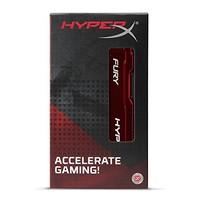 HyperX FURY Series 8GB (2x 4GB) DDR3 1600MHz CL10 DIMM Memory Module Kit - Red