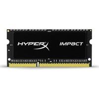 HyperX Impact 16 GB (2 x 8 GB)1600 MHz DDR3L CL9 SODIMM Notebook Memory Kit - Black