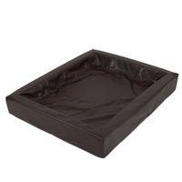hygienic dog bed granite grey 100 x 80 cm l x w