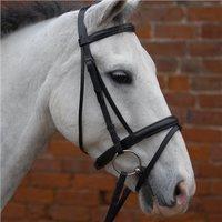 hy padded flash bridle wrubber grip reins