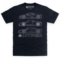 hyper cars t shirt