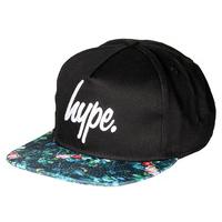 Hype Garden Leaf Snapback Cap - Black