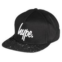 Hype Speckle Snapback Cap - Black/White
