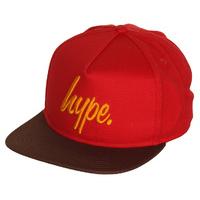 Hype Script Cap - Red/Yellow/Brown
