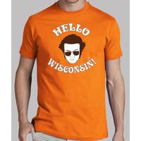 hyde: hello wisconsin! (boy and girl t)