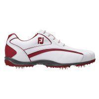 Hydrolite Mens White/Red Golf Shoes (50053)