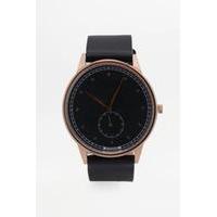 Hypergrand Classic Leather Watch, ROSE