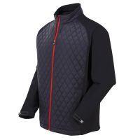 Hybrid Quilted Jacket Black/Red